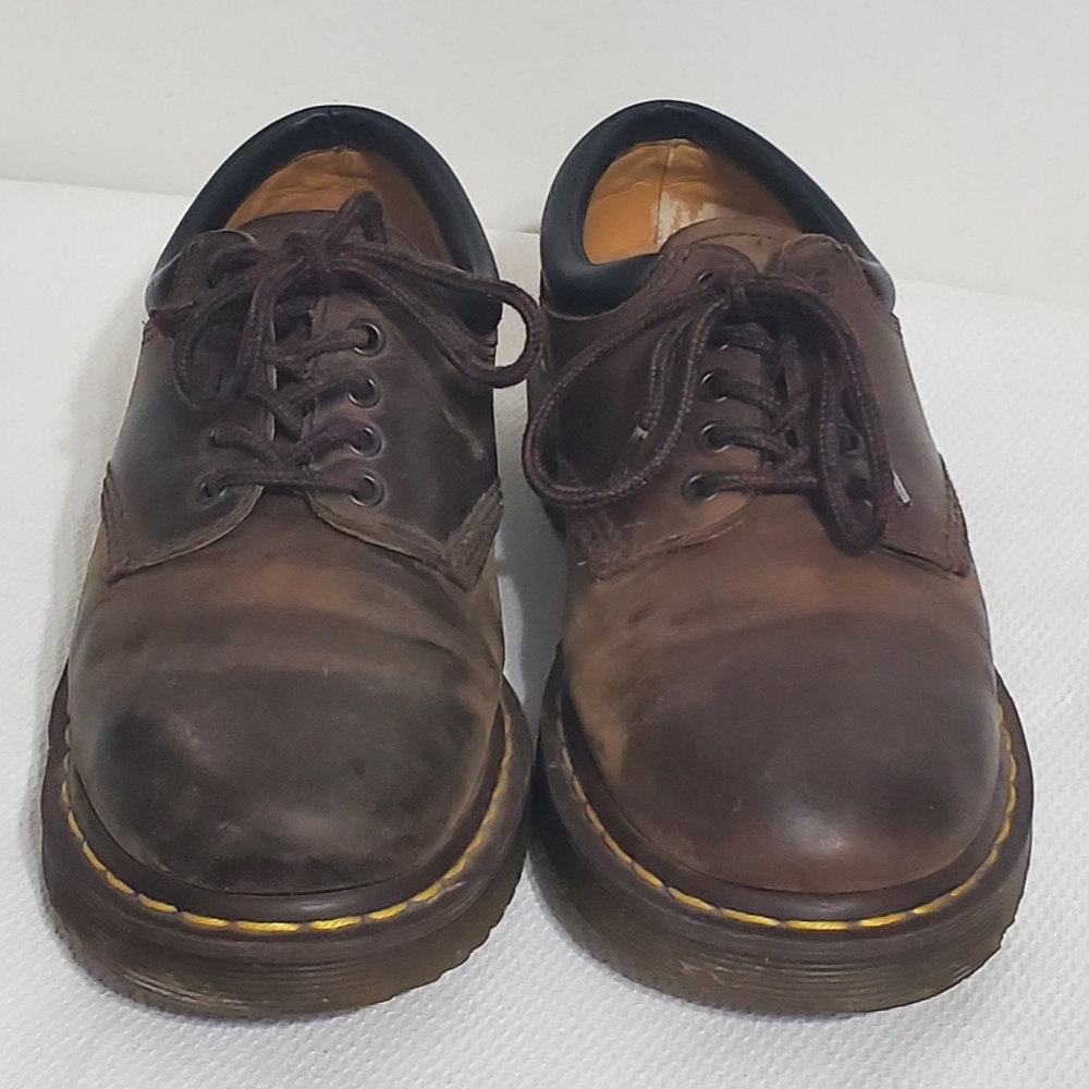 Dr. Martens 8053 Brown Leather Oxford Shoes Mens 10